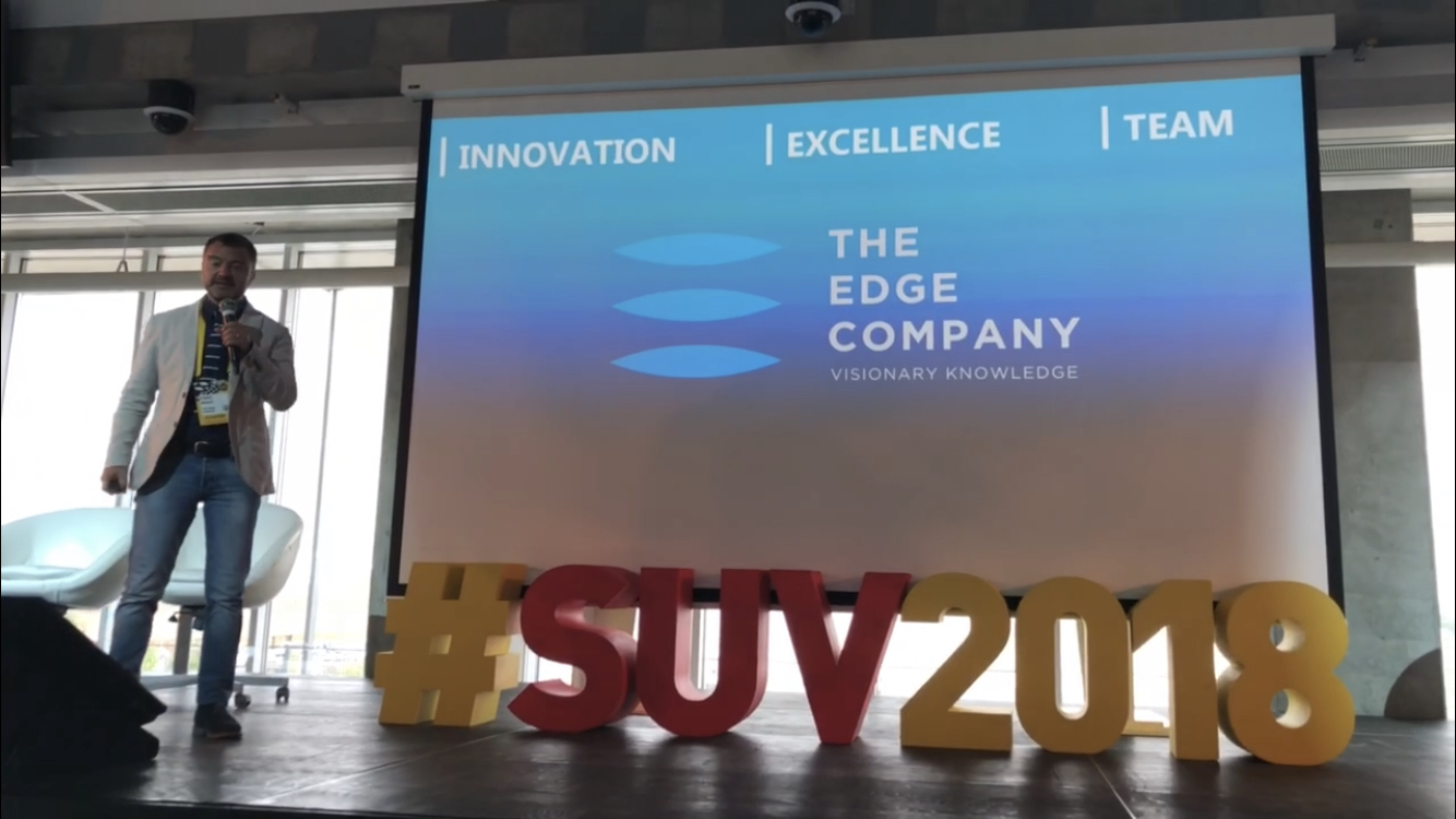 The Edge Company in the Semifinal At THe StartUp Village in Moscow